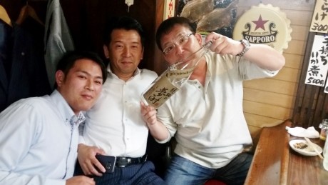 ブジネスマッチング(焼酎開けた！）